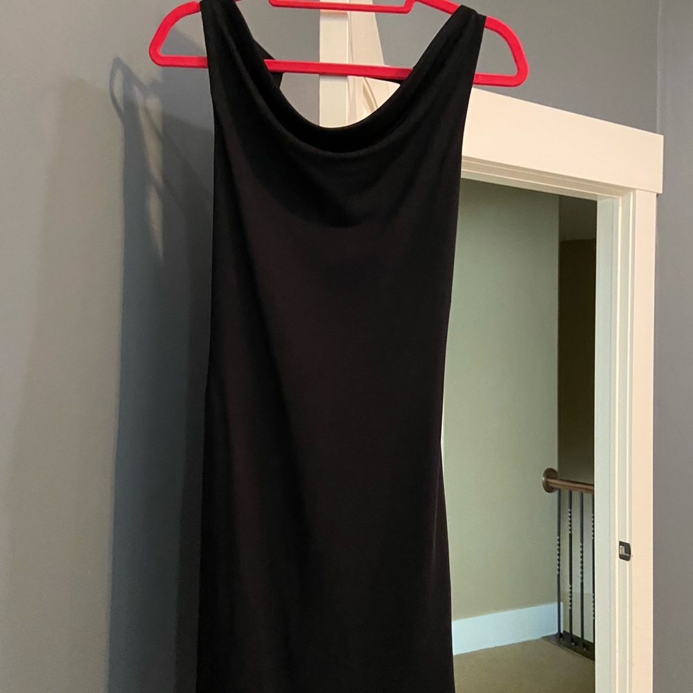 Black backless size xs cocktail dress